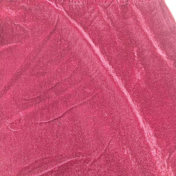 REVOLVE House of Harlow 1960 Dress Womens Large Velvet Mini Dress New Burgundy - Picture 2 of 10